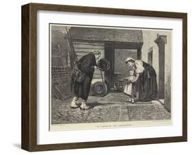 A Lesson in Charity-Philip Hermogenes Calderon-Framed Giclee Print