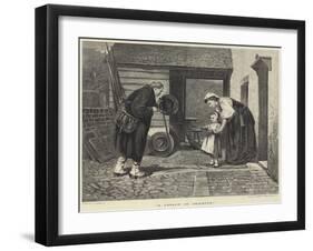 A Lesson in Charity-Philip Hermogenes Calderon-Framed Giclee Print