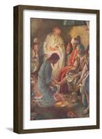 A Lesson in Humility-Harold Copping-Framed Giclee Print