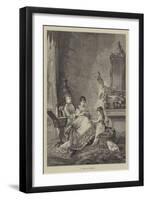 A Lesson in Patience-null-Framed Premium Giclee Print