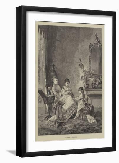 A Lesson in Patience-null-Framed Premium Giclee Print