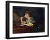 A Letter, 1893-Klavdi Stepanov-Framed Giclee Print