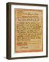 A Letter by Egon Schiele to the Sisters Edith and Adele Harms, Dec.10, 1914-Egon Schiele-Framed Giclee Print