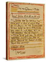 A Letter by Egon Schiele to the Sisters Edith and Adele Harms, Dec.10, 1914-Egon Schiele-Stretched Canvas