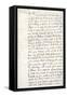 A Letter by Oliver Cromwell to Cardinal Mazarin, 4 December 1657-Oliver Cromwell-Framed Stretched Canvas
