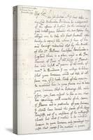 A Letter by Oliver Cromwell to Cardinal Mazarin, 4 December 1657-Oliver Cromwell-Stretched Canvas