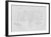 A letter from Charles Barry, c1840 (1904)-Sir Charles Barry-Framed Giclee Print