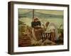 A Letter from Her Husband, 1895-Angel Andrade Blazguez-Framed Giclee Print