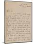 A letter from John Flaxman, 24 December 1819 (1904)-John Flaxman-Mounted Giclee Print