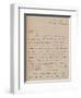 A letter from John Flaxman, 24 December 1819 (1904)-John Flaxman-Framed Giclee Print