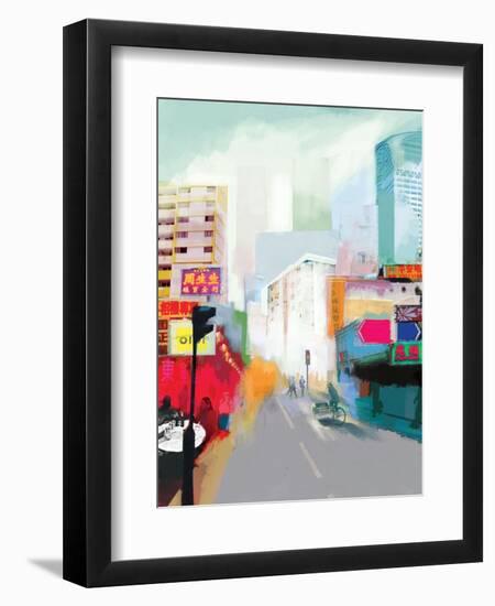 A Letter From Singapore, 2012-David McConochie-Framed Giclee Print