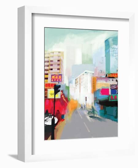 A Letter From Singapore, 2012-David McConochie-Framed Giclee Print