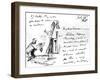 A Letter from Thomas Henry Huxley to Charles Darwin, with a Sketch of Darwin as a Bishop or Saint-Thomas Henry Huxley-Framed Giclee Print