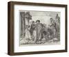 A Letter-Writer, Seville-John Phillip-Framed Giclee Print