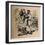 'A Lictor is sent to arrest Publilius Volero', 1852-John Leech-Framed Giclee Print