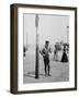 A Life Guard, Brighton Beach, N.Y.-null-Framed Photo