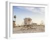 A Lifeguard Station in the Early Morning on Pensacola Beach, Florida.-Colin D Young-Framed Photographic Print