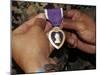 A Light Armored Vehicle Commander was Awarded the Purple Heart-Stocktrek Images-Mounted Photographic Print