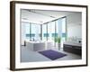 A Light Bathroom Interior with Jacuzzi-PlusONE-Framed Photographic Print