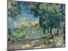 A Light Breeze, Biot, Provence, (Oil on Canvas)-Wilfred Gabriel de Glehn-Mounted Giclee Print