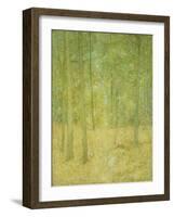 A Light in the Forest-Soren Emil Carlsen-Framed Giclee Print