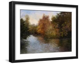 A Light on the Lake-Mary Weber-Framed Art Print