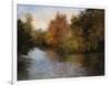 A Light on the Lake-Mary Weber-Framed Art Print