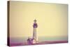 A Lighthouse in the Fog-graphicphoto-Stretched Canvas