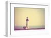 A Lighthouse in the Fog-graphicphoto-Framed Photographic Print