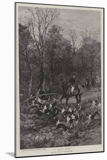 A Likely Draw-Heywood Hardy-Mounted Giclee Print