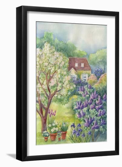 A Lilac Garden-ZPR Int’L-Framed Giclee Print