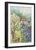 A Lilac Garden-ZPR Int’L-Framed Giclee Print