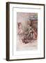 A Limner Who Travelled the Country, Illustration from 'The Vicar of Wakefield' by Oliver…-Margaret Jameson-Framed Giclee Print