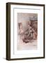 A Limner Who Travelled the Country, Illustration from 'The Vicar of Wakefield' by Oliver…-Margaret Jameson-Framed Giclee Print