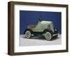 A Lincoln Continental Pedal Car, Finished with Chrome, Lime and Forest Green Paint, Circa 1935-null-Framed Giclee Print