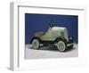 A Lincoln Continental Pedal Car, Finished with Chrome, Lime and Forest Green Paint, Circa 1935-null-Framed Giclee Print