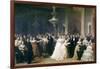 A Lincoln Reception at the White House, 1863-Francis Bicknell Carpenter-Framed Giclee Print