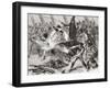 A Line Crossing Ceremony Aboard the Simon Bolivar-null-Framed Giclee Print