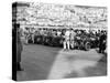 A Line of Alfa Romeos at the Monaco Grand Prix, 1934-null-Stretched Canvas