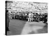 A Line of Alfa Romeos at the Monaco Grand Prix, 1934-null-Stretched Canvas