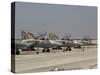 A Line of F-15I Ra'am of the Israeli Air Force at Hatzerim Air Force Base-Stocktrek Images-Stretched Canvas