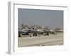 A Line of F-15I Ra'am of the Israeli Air Force at Hatzerim Air Force Base-Stocktrek Images-Framed Photographic Print