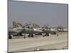 A Line of F-15I Ra'am of the Israeli Air Force at Hatzerim Air Force Base-Stocktrek Images-Mounted Photographic Print