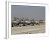 A Line of F-15I Ra'am of the Israeli Air Force at Hatzerim Air Force Base-Stocktrek Images-Framed Photographic Print