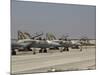A Line of F-15I Ra'am of the Israeli Air Force at Hatzerim Air Force Base-Stocktrek Images-Mounted Photographic Print