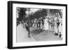 A Line of People, C1920S-null-Framed Giclee Print