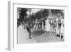 A Line of People, C1920S-null-Framed Giclee Print