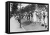 A Line of People, C1920S-null-Framed Stretched Canvas