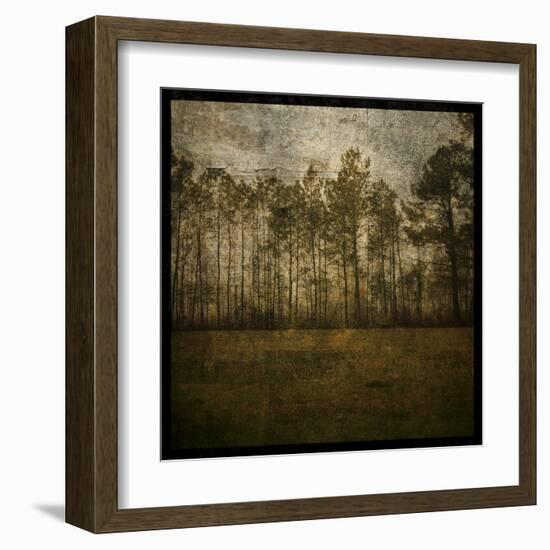 A Line of Pines-John Golden-Framed Art Print