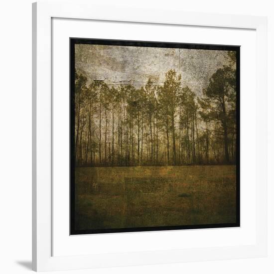 A Line of Pines-John Golden-Framed Giclee Print